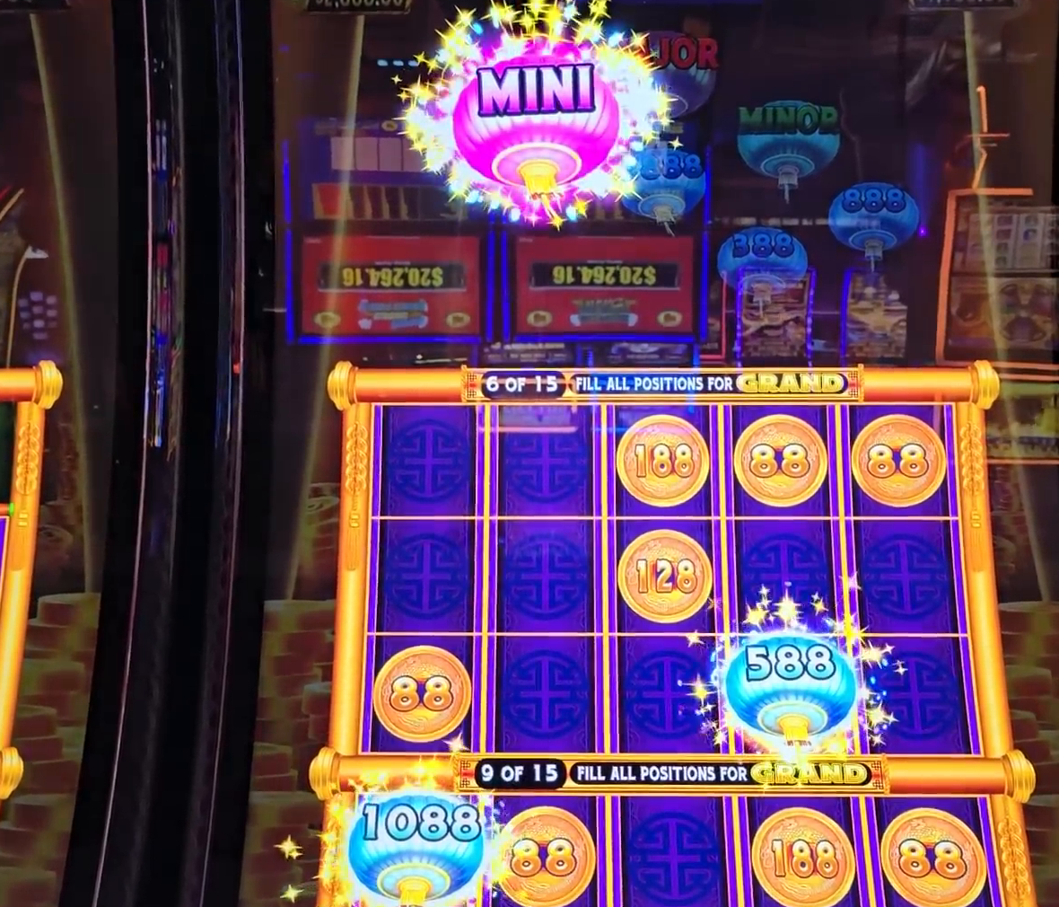 黃龍 JACKPOT Hold & Spin 彩金盤實機畫面
